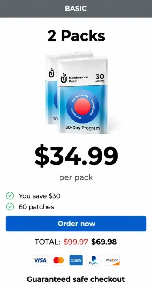 Purisaki Patches 2 Packs